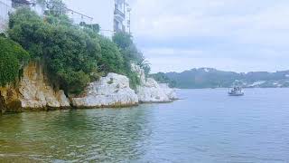 Plakes. Skiathos Jumping Rocks.