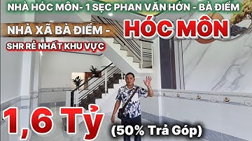 ⭐ “Bán Nhà Hóc Môn Giá Rẻ – 1 Sẹc Phan Văn Hớn, Xã Bà Điểm | Sổ Hồng Riêng – Xem Là Thích”