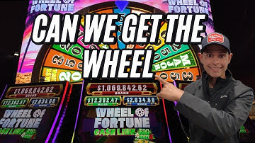 Playing ALL the Wheel of Fortune Slots at Coushatta Casino