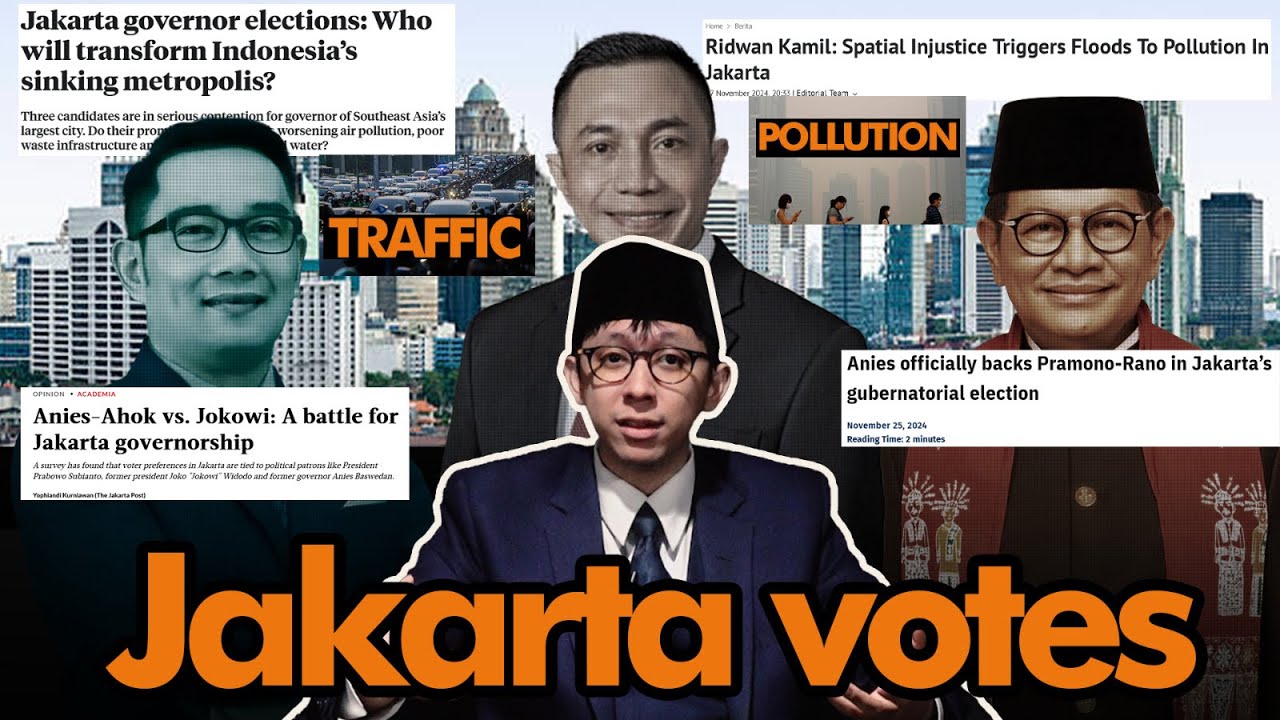 Jakarta Governor Elections 2024 in a nutshell