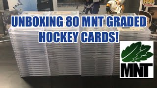 UNBOXING 80 MNT GRADED HOCKEY CARDS with HOW TO: SUBMISSION TUTORIAL and CONTEST GIVEAWAY DETAILS