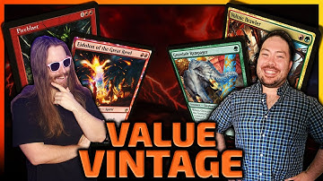 Red Deck Wins Vs GRUUL ENERGY!! [$30 Value Vintage MtG Gameplay] 2025