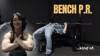 Finally... Bench (P.R.) Back and Bicep workout