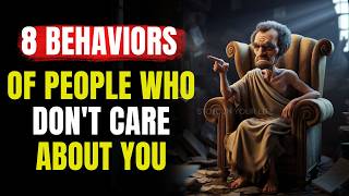 How to Instantly See If Someone Doesn't Care About You: Just Look for These 8 Signs| Stoicism #stoic Net Worth