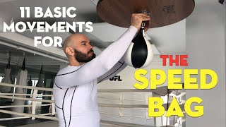 11 basic Speedbag Moves and how to use 1 of them for Real Boxing