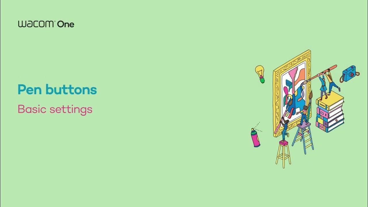 Pen Buttons Basic settings One pen display) YouTube