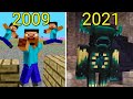 Эволюция Minecraft 2009-2022