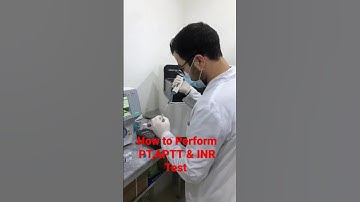 How to Perform PT, APTT & INR Test in Laboratory |E-Learn with Technologist
