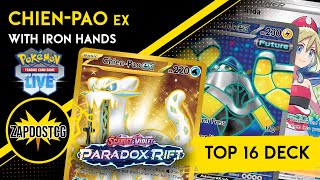 Top 16 Chien-Pao ex Iron Hands Deck From Knoxville Regionals (Pokemon TCG)