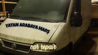10 YILDIR YATAN ARACA MARŞ YAPTIK COLT START (Fıat ducato)