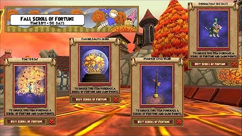 Wizard101: Fall Scroll of Fortune 2020 Review