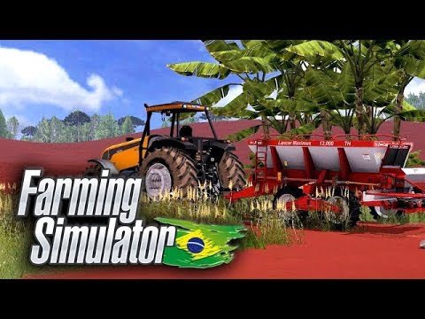 INCRÍVEL! Novo FARMING SIMULATOR Brasileiro para Android e PC com TRATORES  e MAPA do Brasil 