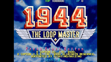 1944 The Loop Master - CAPCOM 2000 - Arcade Gameplay