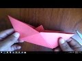barco de papel facil y rapido/origami
