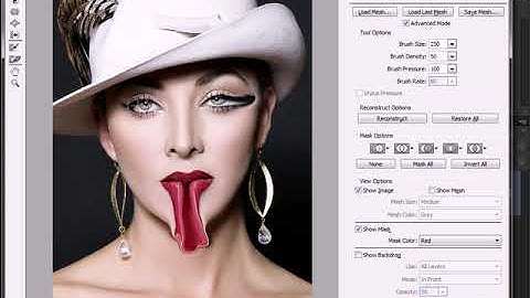 93 Adobe Photoshop Cs6 tutorial in bangla  Filter Menu   Liquify