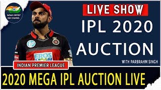 IPL Auction 2020 LIVE TODAY | Mega IPL AUCTION | Live Streaming