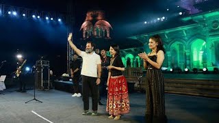 Sunidhi chauhan's live Bharat Jodo Concert in Albert hall Jaipur | @rahulgandhi #bharatjodoyatra