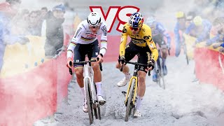 EPIC CYCLING BATTLES | Mathieu van der Poel vs Wout Van Aert | 2024 CX