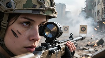 Can I try your rifle?” Every sniper had failed — but she hit a hundred targets in one flawless burst