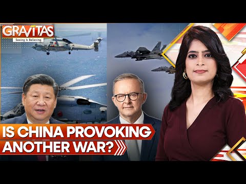 Gravitas | Chinese fighter jet fires flares above Australia Seahawk helicopter | WION