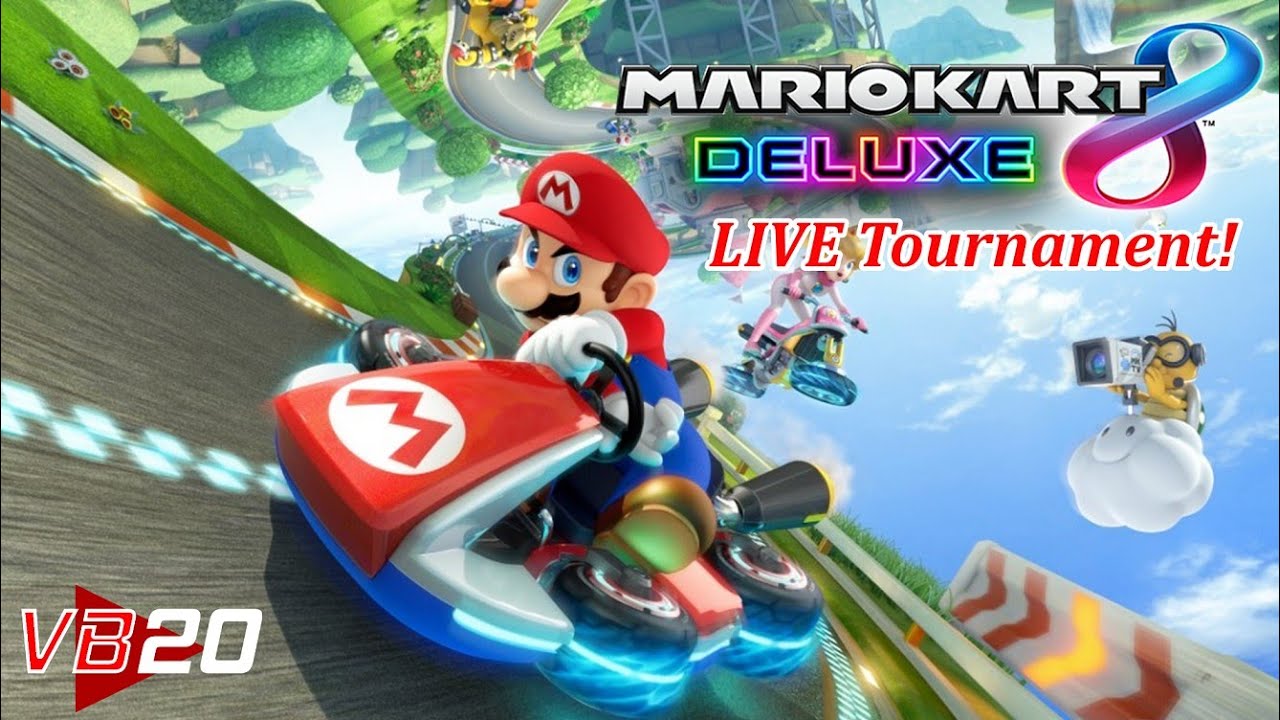 Mario Kart 8 Deluxe LIVE TOURNAMENT! (WINNER GETS FREE GAME!) - YouTube