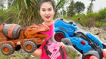 Changcady và cuộc thi giữa các loại xe cần cẩu, xe địa hình, xe khủng long - Cam Cam TV