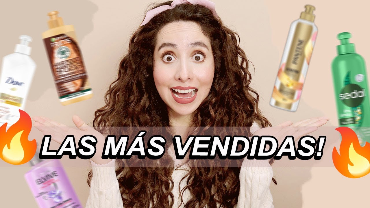 Las Cremas para Peinar de Supermercado MÁS Vendidas 💖 ¿Definen los rizos?