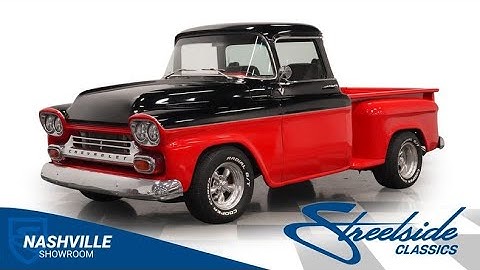 1958 Chevrolet Apache Big Window for sale | 3822 NSH