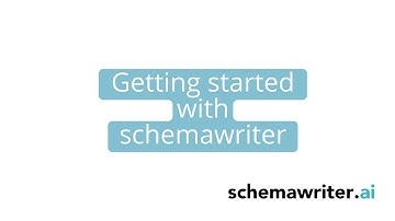 Getting started with schemawriter #schemawriter
