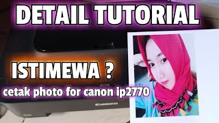 Tips Usaha Cetak Foto dengan modal minimum + Bongkar Rahasia Setingan Printer Canon