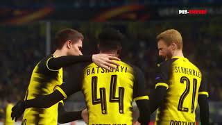 PES 2018 - Dortmund vd Red Bull Salzburg full match gameplay live broadcast camera HD60fps