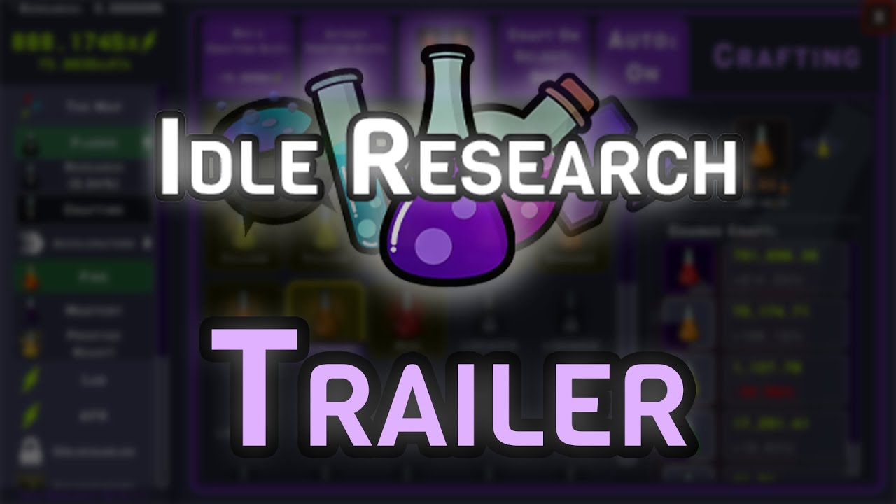 Idle Research MOD APK cover