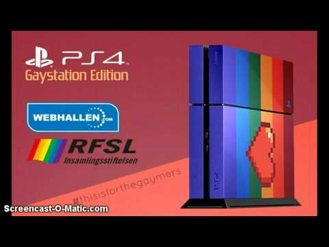 PS4 Gaystation edition