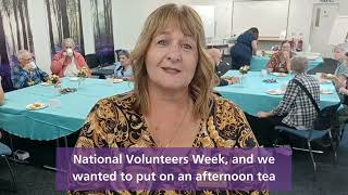 NHFT Befrienders afternoon tea during Volunteers Week 2024