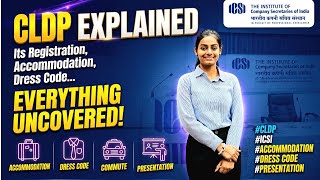 Before You Attend CLDP, Watch This! |Complete ICSI CLDP Guide💯#ICSI #CompanySecretary#cs #nirc#delhi