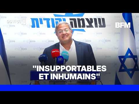 Miniature de la vidéo : Gaza: la France juge "insupportables et inhumains" les propos du ministre israélien Ben Gvir
