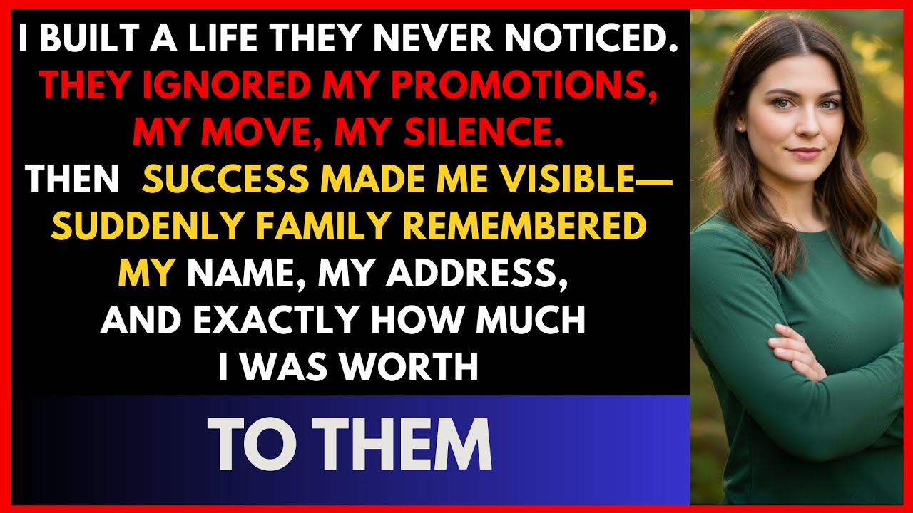 My Family Ignored Me for Years—Until They Needed My Money - YouTube