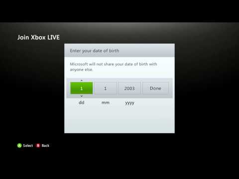 Návod na připojení ke službě Xbox Live