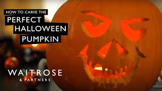 How To Carve the Perfect Halloween Pumpkin | Waitrose