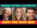 Guess Who's Talking? Celebrity Actors Voice Quiz