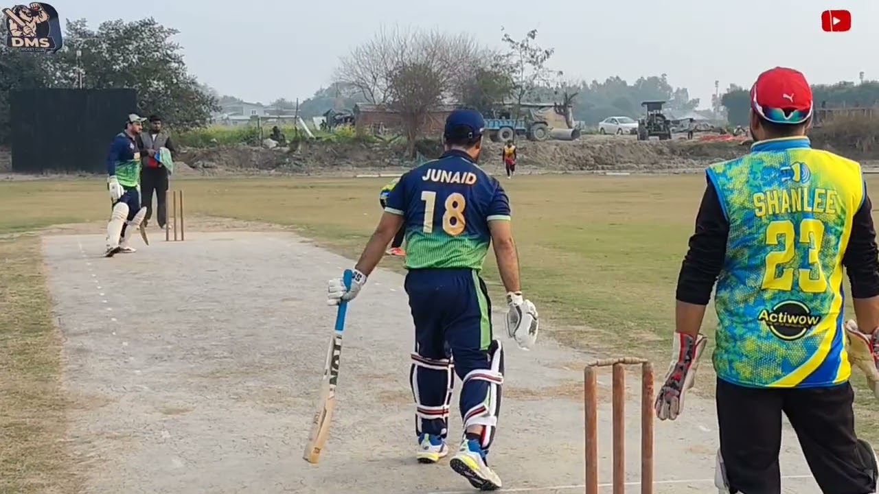 Dms demolished mighty Eleven comprehensively Junaid and Aashish brilliance makes win🏆🏆🏆 for Dms