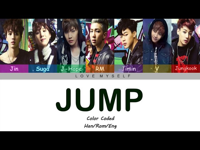 BTS (방탄소년단) - JUMP (Color Coded Lyrics) (Han/Rom/Eng) class=