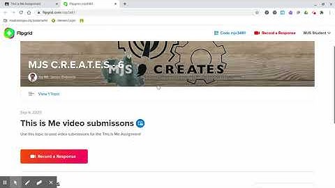 How to submit Video as an Google Classroom Assignment from FlipGrid