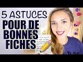 5 astuces pour faire de BONNES FICHES |