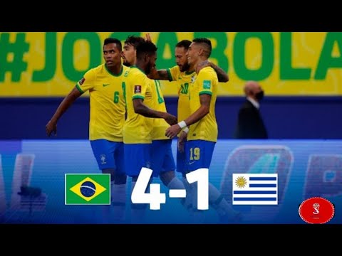 Eliminatorias Brasil 4-1 Uruguay |15 oct 2021