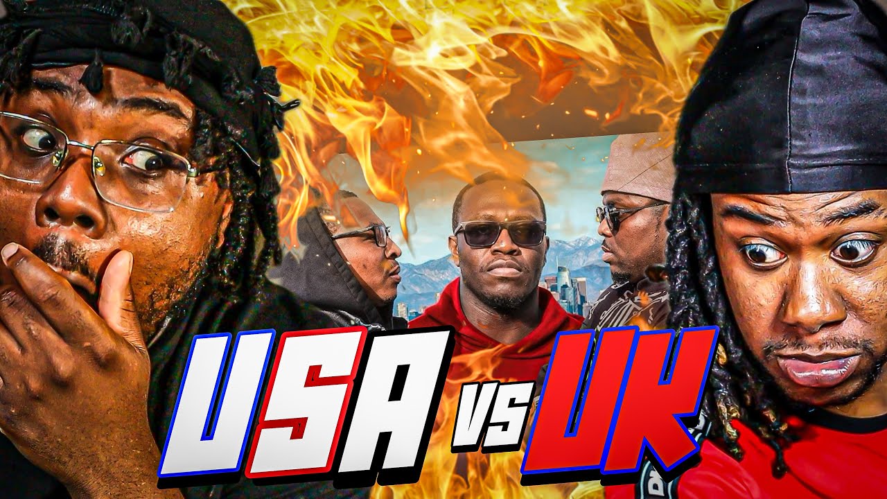 У GOAT ВСЕ ЕЩЕ ЕСТЬ ЛИ ЭТО?! РЭП-БИТВА ВЕЛИКОБРИТАНИИ И США - ПРИ УЧАСТИИ SUPAHOTFIRE И MONKWEH (...