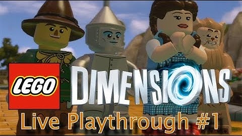 LEGO Dimensions Live Playthrough #1 - Follow The LEGO Brick Road