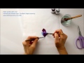 Silk flower making - High quality satin /11/
