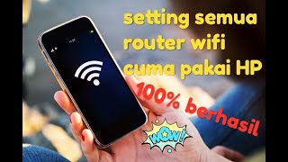 Cara setting router wifi dari hp screenshot 2