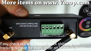 iPhone and Android Wifi Controller with Twin Antennas for Regular RGB and Other LED Strips